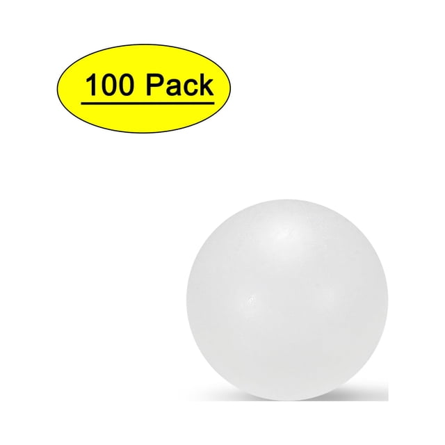Unique Bargains 10mm PP Balles en Plastique Pleines Boule de Roulement de Précision 100pcs