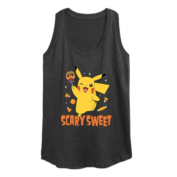 Pokémon - Pikachu Scary Sweet - Women's Racerback Tank Top