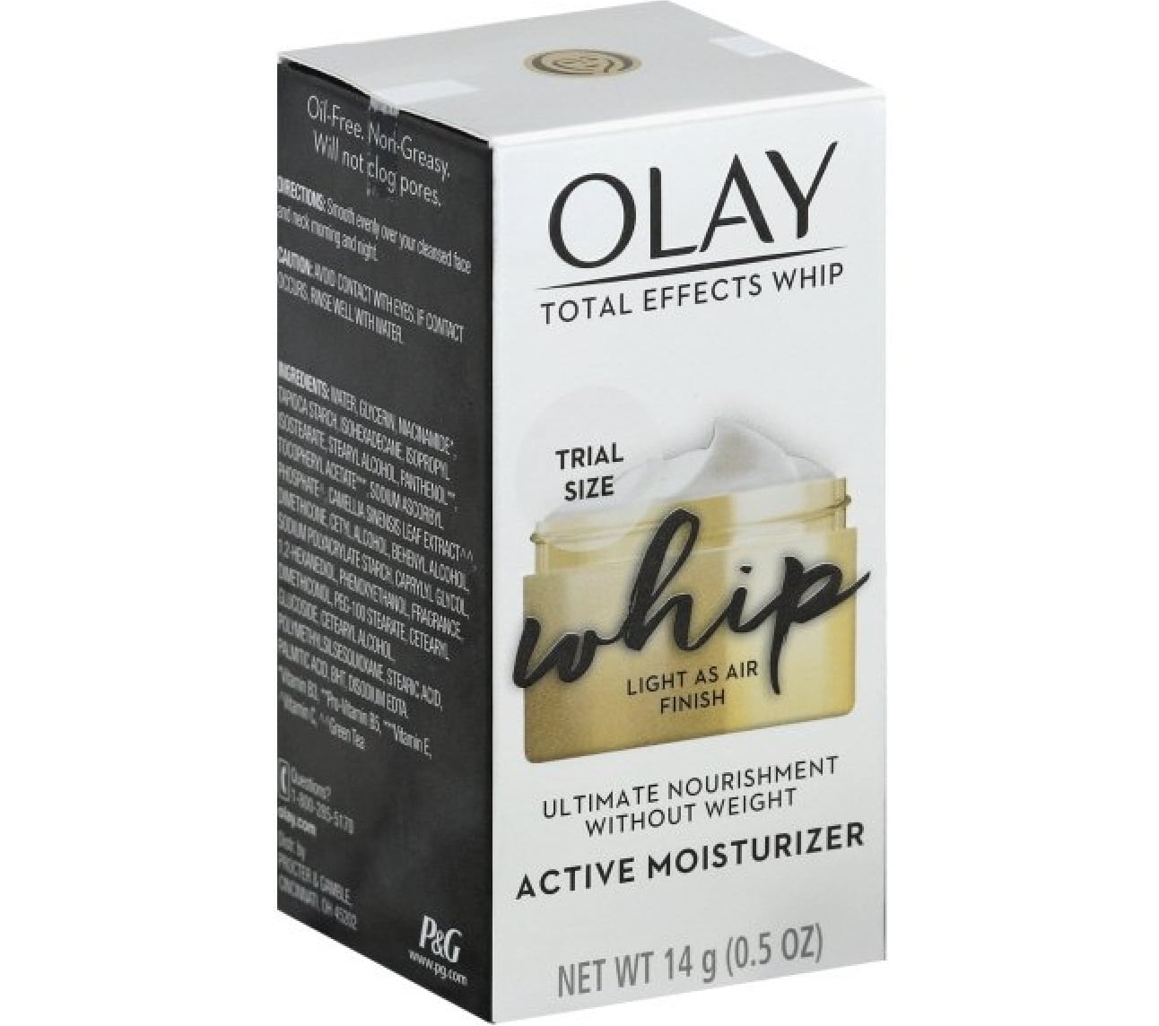 Olay Total Effects Whip Face Moisturizer, 0.5 Oz