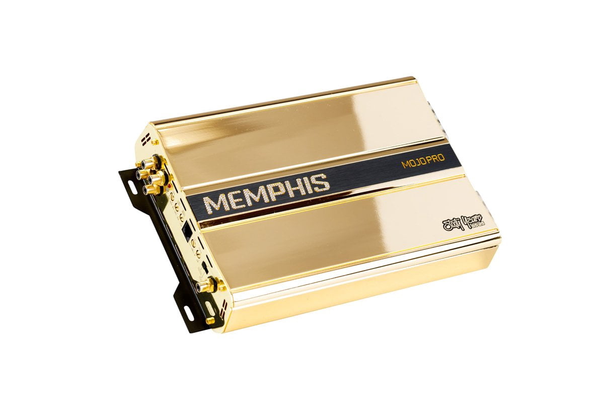 Memphis Audio 60MJP1500.1 Monoblock 1500W RMS Class-D Car Amplifier w/ Bass Knob