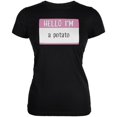 thumbnail image 1 of Halloween Hello I'm a Potato Juniors Soft T Shirt, 1 of 1