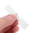thumbnail image 5 of Niceauty 300Pcs White Adhesive Labels for Jewelry Price Tags and Display Hanging Use, 5 of 8