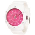 thumbnail image 2 of 1900908 Women's Surfside Pink Dial White Silicon Strap Watch, 2 of 2
