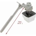 thumbnail image 2 of 5 Inch (Approx. 12.7 cm) Toilet Flush Button, Plastic Toilet Side Button, Toilet Tank Fittings, Button (3-Pack), 2 of 4