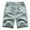 Mint Green, variant on Ediodpoh Men's Summer Loose Casual Cotton Trend Printed Quarter Pants Shorts for Men Khaki XL