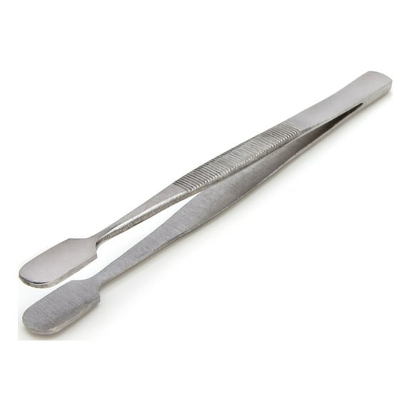 STEELMAN 05607 4.5-Inch Rounded Spade Tip Utility Tweezers