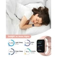 thumbnail image 6 of TOOBUR IDW16 IP68 Waterproof 1.95 inch Pink Case with Silicone Band, 6 of 8