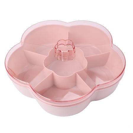 

1Pc Candy Plate Fruit Plate Storage Tray Single-Layer Dish Melon Box