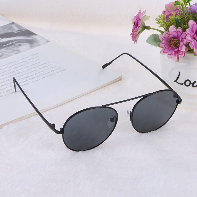 Gafas de sol de moda para mujer Marco redondo Retro Metal Gafas Accesorio Regalo (D)-197478.06 Tmvgtek Para estrenar