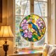thumbnail image 3 of Acrylic Puzzles Suncatcher Window Hanging 83 Pieces 7.4 Inch Acrylic Puzzles Garden Decoration For Women Men Mom Birthday Gift Home Decor, 3 of 8