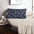 thumbnail image 5 of Plush Throw Pillow Covers, Funny Cartoon Cute Shark Whale Pillow Cases with Invisible Zipper, Breathable Microfiber Pillow Cases Standard Size for Sleeping Bedroom Sofa Living Room 16x24, 5 of 5