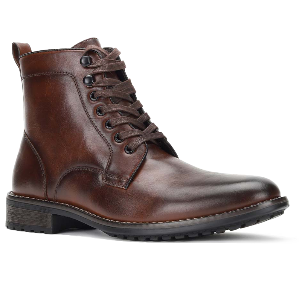 Brown Combat Boots JXSN