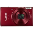 thumbnail image 3 of Canon PowerShot ELPH 190 IS Cámara Digital Roja 1087C001 Tarjeta 32GB Estuche Lector de Tarjetas Trípode Flex Billetera para Memoria Kit de Limpieza Cable USB, 3 of 7