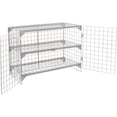 thumbnail image 2 of Global Industrial Wire Mesh Security Cage, 48 x 24 x 36, 2 of 6