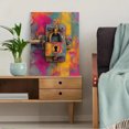 thumbnail image 5 of Colorful Door Hardware Canvas Print Cafe Hallway Home Wall Art Decor, 5 of 8