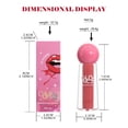 thumbnail image 3 of Lápiz labial para mujer, tinte labial, brillo labial, brillo labial hidratante, duradero, resistente al agua, hidratante, antiadherente, no se decolora fácilmente, brillo labial de 3 ml., 3 of 4