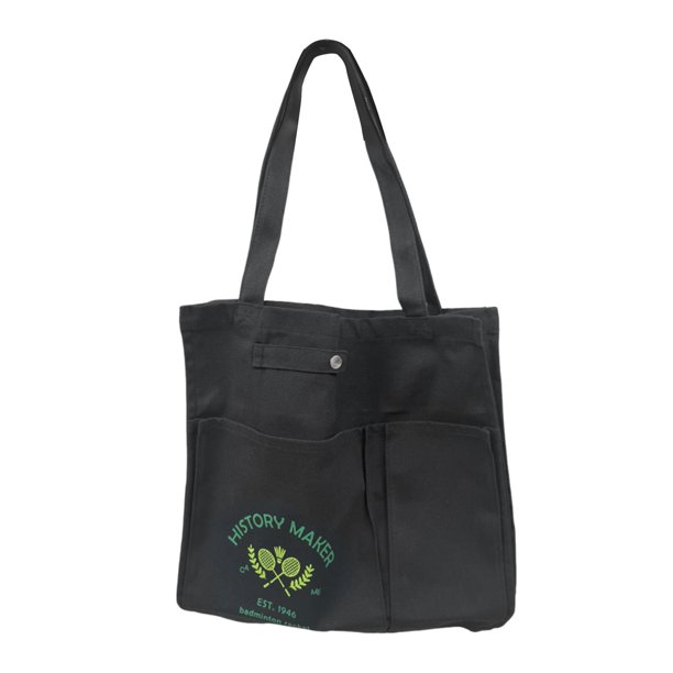 Bolsa de bádminton, bolso deportivo de gran capacidad para adultos, moderna bolsa para raquetas de tenis. Negro