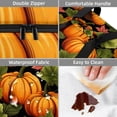 thumbnail image 4 of Thanksgiving Double Layered Insulated Lunch Bag with Two Compartments, Large Capacity, Refrigeration Capability, and Hand Carry Design - 7.1x11.4x16.1 Inches, 4 of 6
