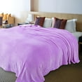 thumbnail image 4 of Yeciiwht Super Soft Warm Solid Warm Fleece Blanket, Comforter Blankets Twin/Twin XL, Reversible Lightweight Microfiber All Season Blanket, 39x59in, 4 of 6
