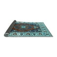 thumbnail image 2 of Ahgly Company Indoor Square Persian Light Blue Traditional Area Rugs, 8' Square, 2 of 4