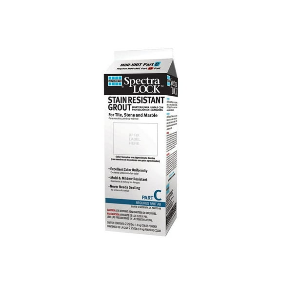 Spectralock Pro Part-C 2.25Lb Bright White By Laticrete