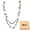 Brown, variant on Long Statement Necklaces for Women Trendy, Boho Costume Jewelry Layered Crystal Beaded Collar Necklaces for Women (NK-10084-Pirate Black)