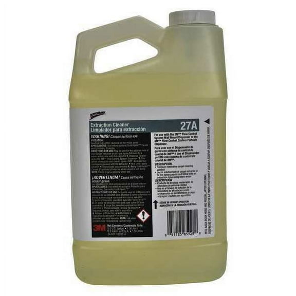 1 PK Scotchgard Carpet Extraction Cleaner, 0.5 gal. Jug