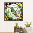 thumbnail image 2 of Pintura de diamante 5D DIY Parcial Forma especial Taladro Pájaro Vidrieras Arte para el hogar JShteea El nuevo, 2 of 9