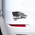 thumbnail image 5 of 9.84X5.48IN American Flag Old Glory Military Grunge Patriotic Car Truck Vinyl Decal Hood Wall Window Toolbox Bumper Sticker Waterproof Car Laptop Window Accessories, 5 of 7