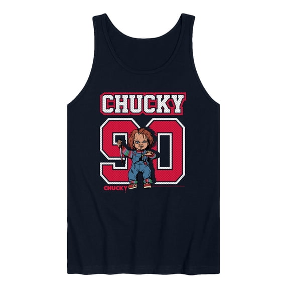 Chucky - Block Jersey - Men's Sleeveless Graphic Tank