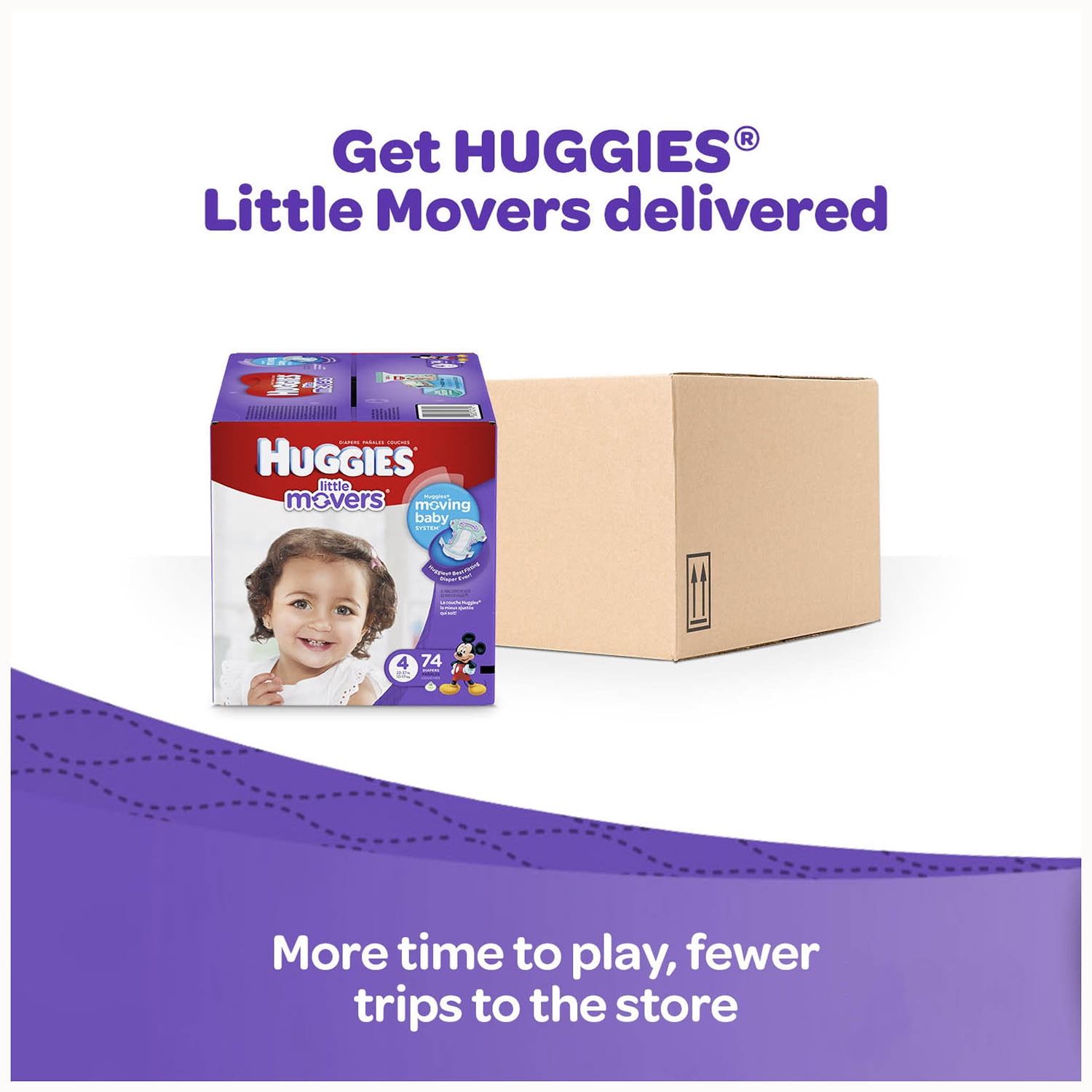walmart little movers size 4