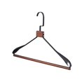 thumbnail image 1 of wood coat Hanger Metal Wooden Suit Hanger With Wid Shoulder Clothes Rack Wardrobe Organizer Cabides Para Roupa Coat Rack, 1 of 6