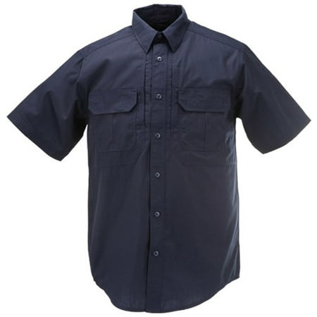 5.11 Tactical 5-711757242X Taclite Pro Short Sleeve Shirt, Regular, Dark Navy, 2X-Large