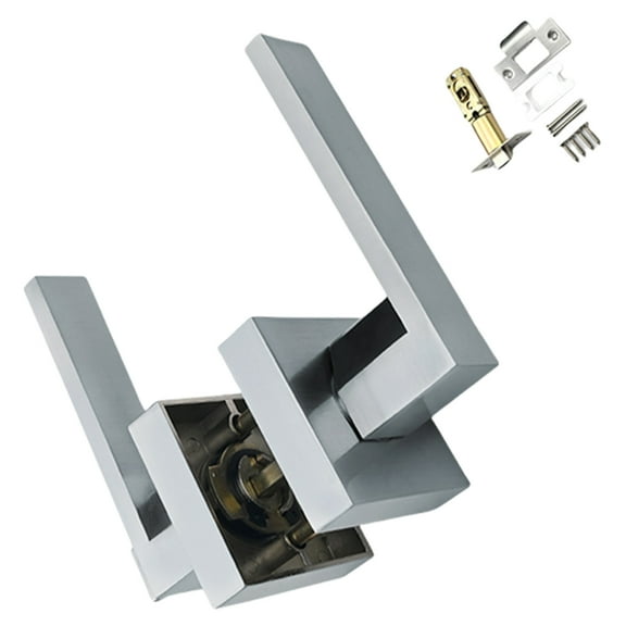 Privacy Door Lever Keyless Door Lock Closet Door Interior Heavy Duty Door Knob