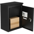 thumbnail image 2 of EDTara Waterproof Outdoor Package Box, Locking Steel Parcel Delivery Mailbox With Combination Lock for Porch or Curb, 2 of 6