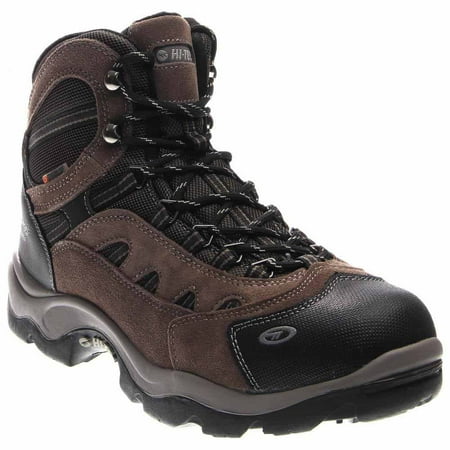 hi-tec men's bandera mid 200g waterproof-m snow boot, dark chocolate/bungee warm grey, 7 m (Best Warm Hunting Boots)