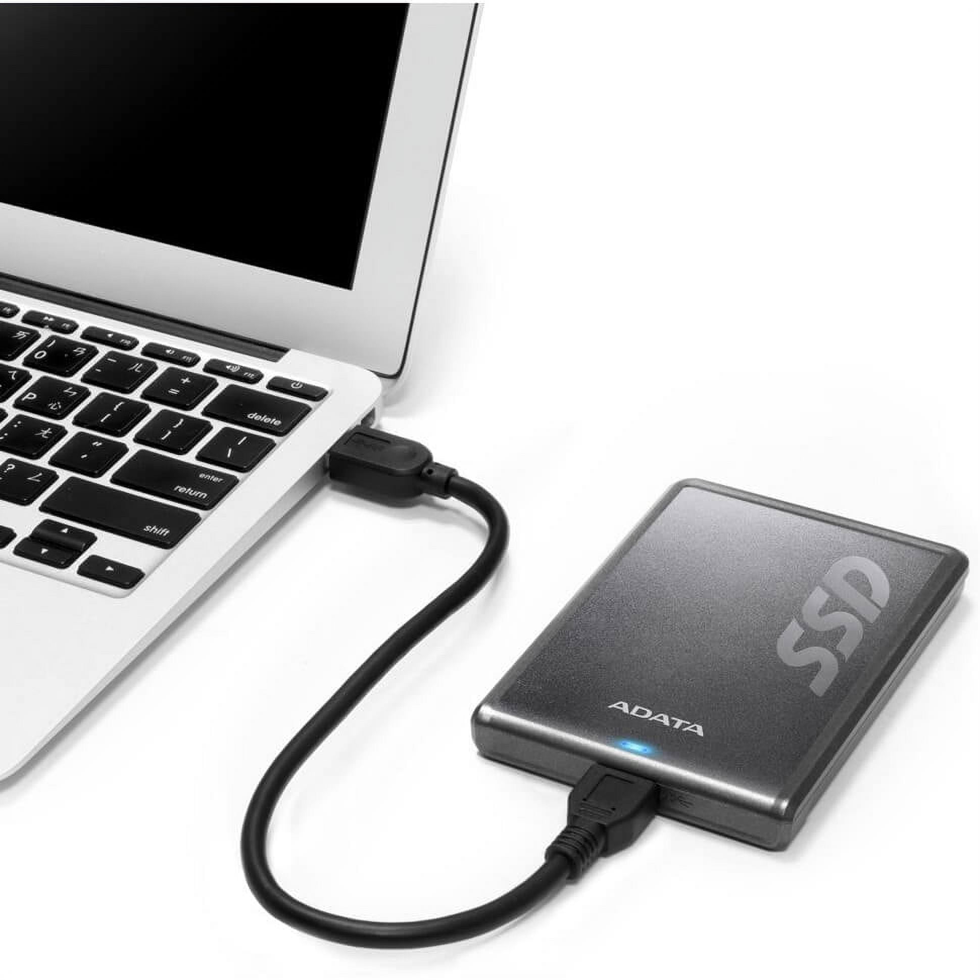 ADATA ASV620H256GU SV620H External Solid State Drive 256GB