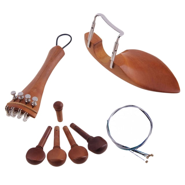 Espiga afinadora de afinación fina de pieza de cola de soporte de barbilla 4/4 Violino