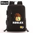 thumbnail image 3 of ROBLOX-mochila con cremallera para hombre y mujer, bolso de viaje para adolescentes, estudiantes de primaria y secundaria, novedad, 3 of 4