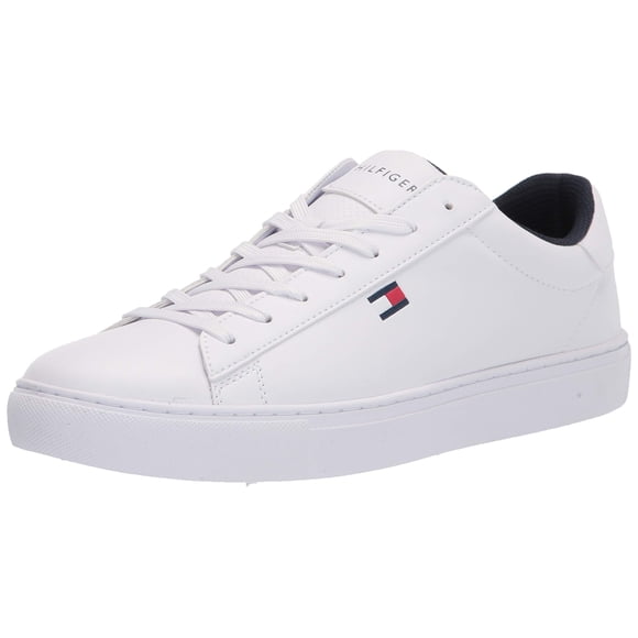 Tommy Hilfiger Men's TMBRECON Sneaker, White, 8