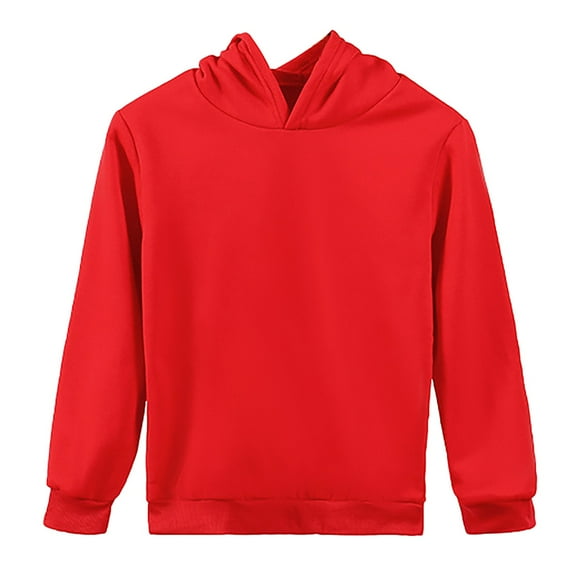KAUOD Kids Fall Hoodie Long Sleeve Soft Plain Sweatshirts Oversized Fall Casual Fashion Pullover Hoodie Clothes for Boys Girls