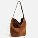 thumbnail image 4 of Bolso de mano de gran capacidad 2024, nuevo bolso de mujer de cuero mate de alta calidad, bolso tipo cubo para el agua, bolso de mano, bolso de hombro versátil para viajeros, 4 of 5