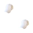 thumbnail image 3 of mmirethe Classic Baseball Hat With Ring Decor Adding Touch Of Style To Outfits Casual Chain White 2Set, 3 of 6