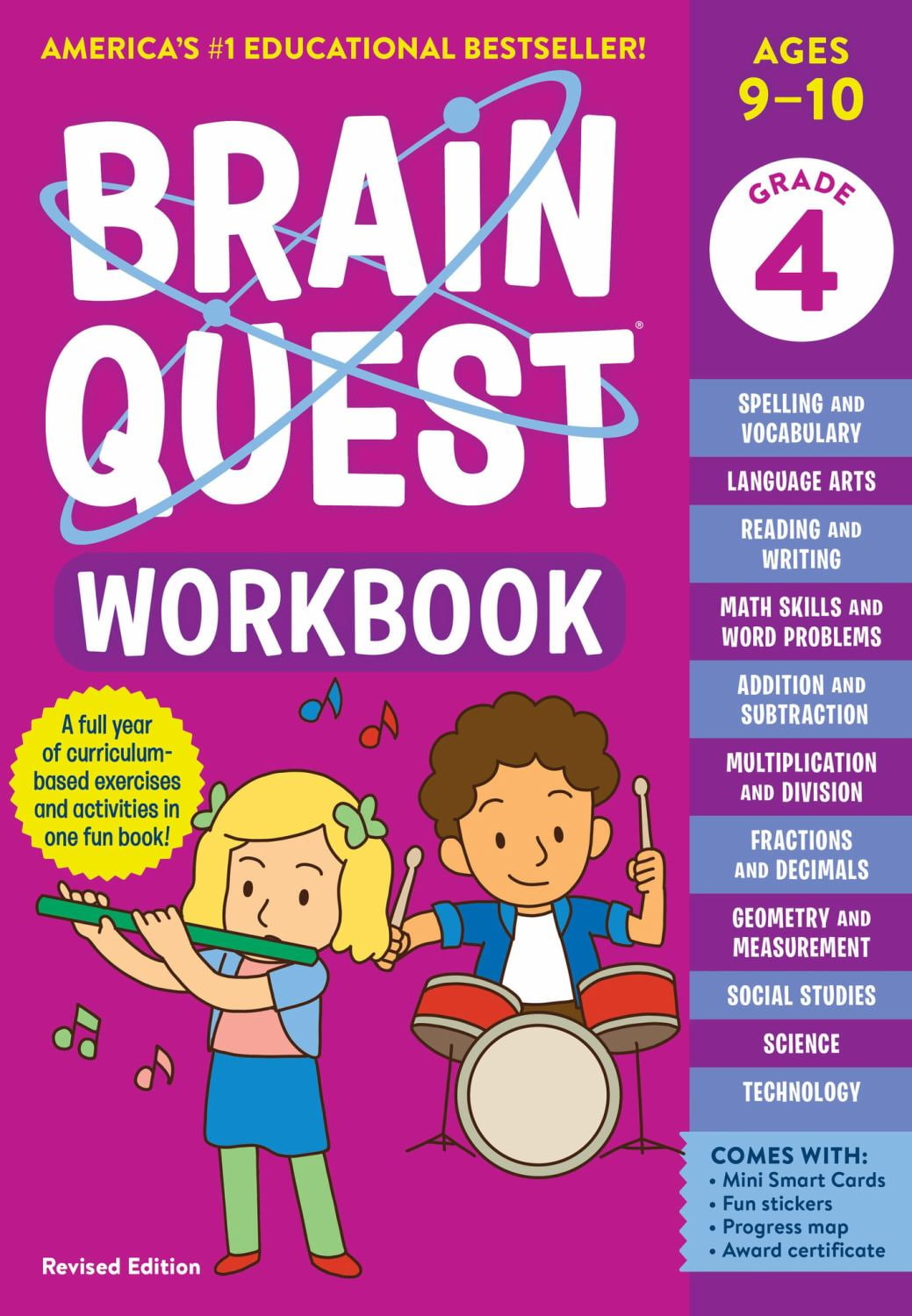 Brain Quest Workbook 6th Grade Revised Edition, Math Division