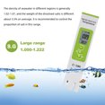 thumbnail image 2 of Graflsoa 5-in-1 Water Quality Tester: Conductivity, TDS, Salinity, Seawater Density, Temperature - C-100A Model (Battery Not Included), 2 of 7