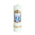 thumbnail image 1 of 10 Cirios Pascual Decorado Fabrica De Velas Y Veladoras Luz Maria Asuncion DE la virgen maria, 1 of 6