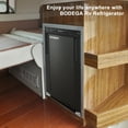 thumbnail image 4 of BODEGA Camper Fridge RV Refrigerator Electric Car Cooler - 12 Volt Freezer Compressor for Refrigerated Rruits and Vegetables - 45L, 4 of 12