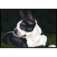 thumbnail image 1 of Boston Terrier Beauty Glass Large Cutting Board, 1 of 1