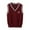 Wine, variant on Coerni School Sweater Vest for Boys Girls V Neck Sleeveless Preppy Clothes Soft Comfy Pullover Fashion Knit Waistcoat