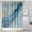 Blue Marble Gold, variant on Black White Gold Marble Pattern Shower Curtain 36"x72" ,Bathroom Decorative Shower Curtains Set with 12 Hooks,Modern Waterproof Washable Shower Curtain